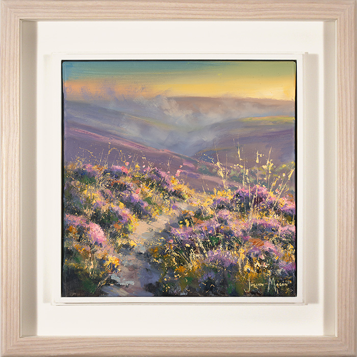 Julian Mason, Original oil painting on canvas, Moorland Evening