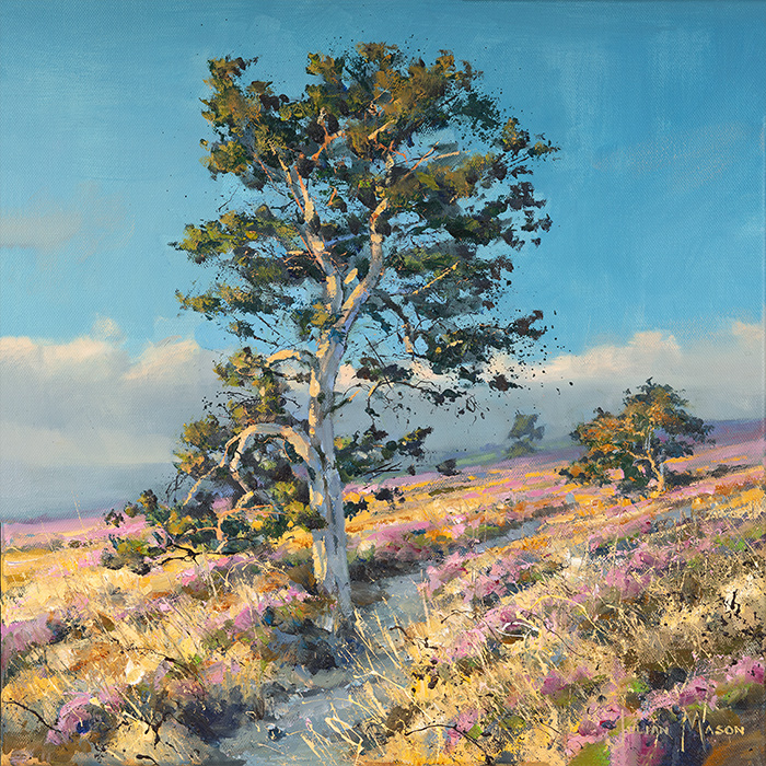 Julian Mason, Original oil painting on canvas, Wheeldale, North York Moors