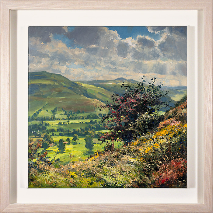 Julian Mason, Original oil painting on canvas, Off Winn Hill