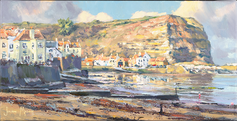 Julian Mason, Original oil painting on canvas, View from Seaton Garth