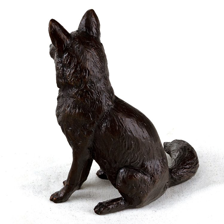 Keith Sherwin, Bronze, Fox Sitting