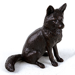 Keith Sherwin, Bronze, Fox Sitting