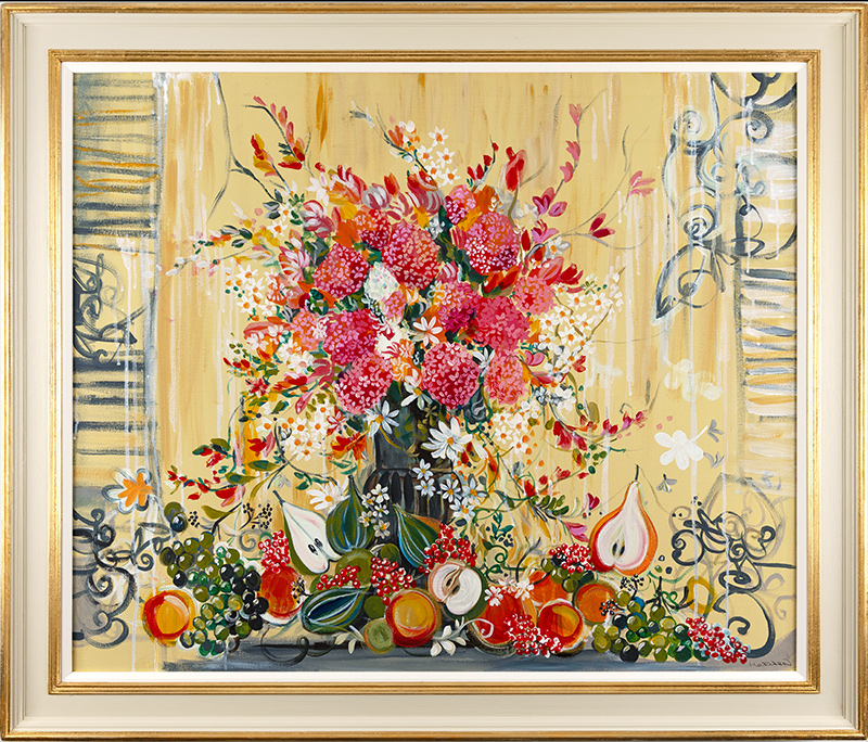 Marissa Weatherhead, Original acrylic painting on canvas, Golden Light