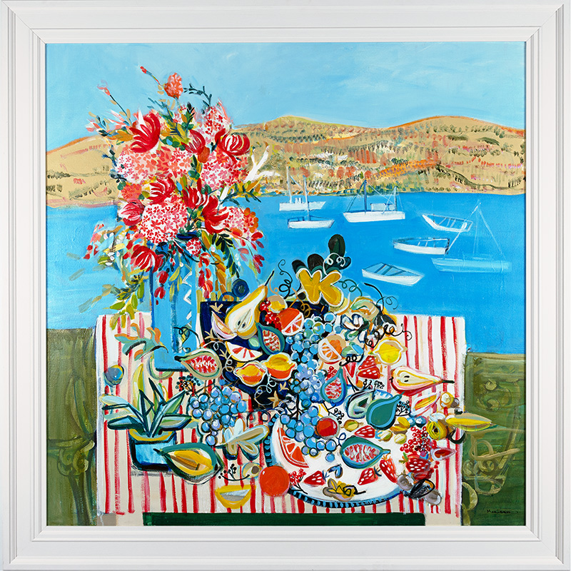 Marissa Weatherhead, Original acrylic painting on canvas, Across the Estuary