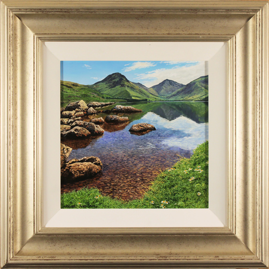 Michael James Smith, Original oil painting on panel, Lake District