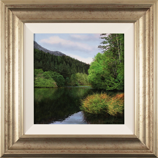 Michael James Smith, Original oil painting on panel, Northern Pine