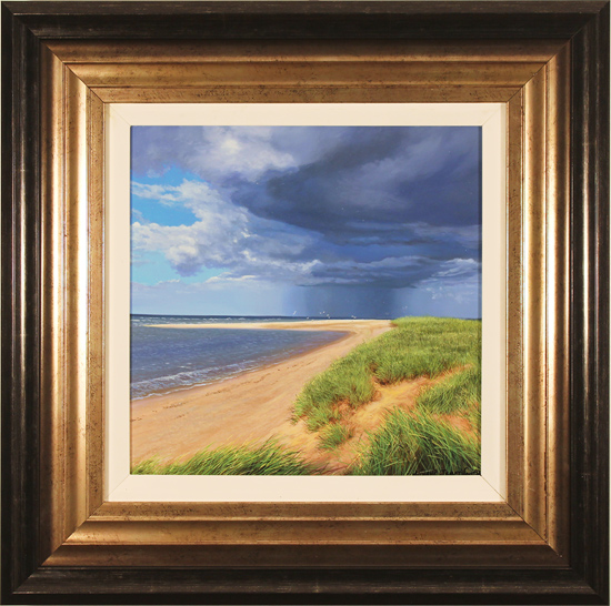 Michael James Smith, Original oil painting on panel, Spurn Point, East Yorkshire, click to enlarge