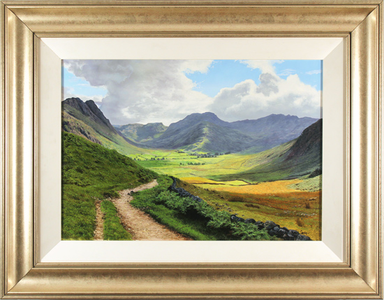 Michael James Smith, Original oil painting on canvas, Glen Coe, Scotland, click to enlarge