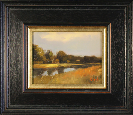 Michael John Ashcroft, ROI, Original oil painting on panel, Early Rise