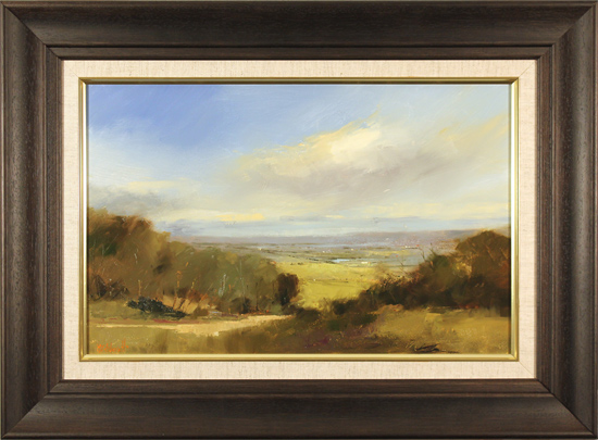 Michael John Ashcroft, ROI, Original oil painting on panel, Gateway to the Moors