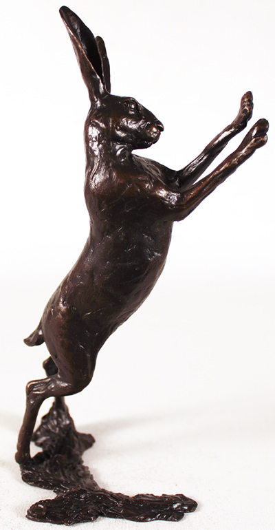 Michael Simpson, Bronze, Medium Hare Boxing, click to enlarge