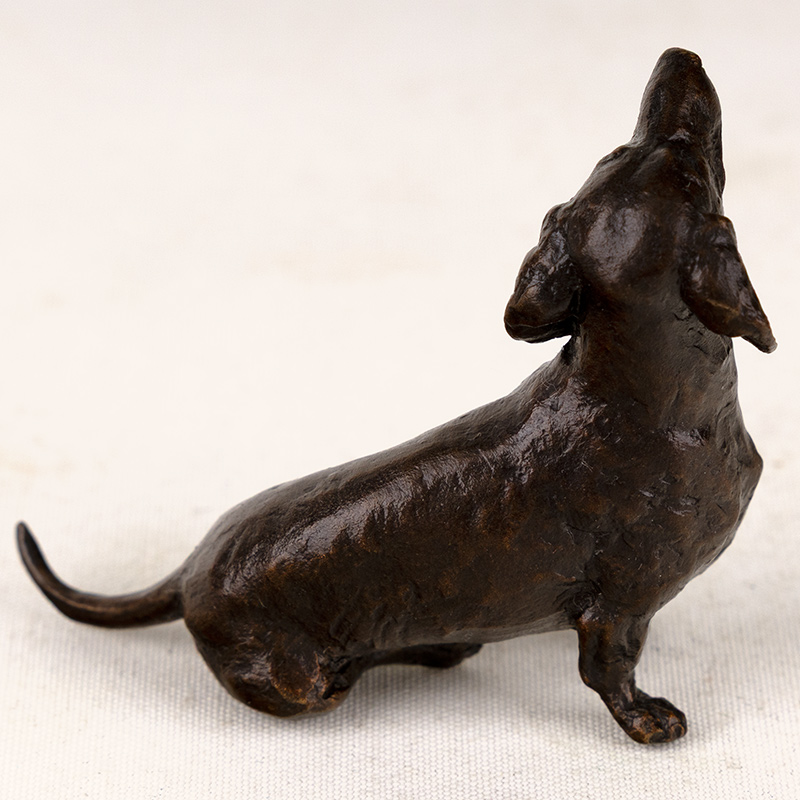 Michael Simpson, Bronze, Dachshund Sitting