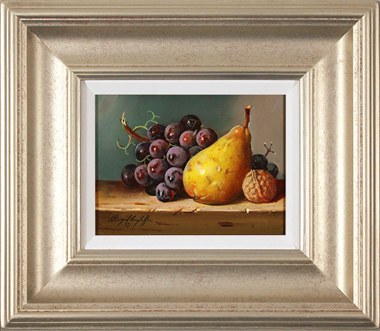 Raymond Campbell, Original oil painting on panel, Fruit and Nut, click to enlarge