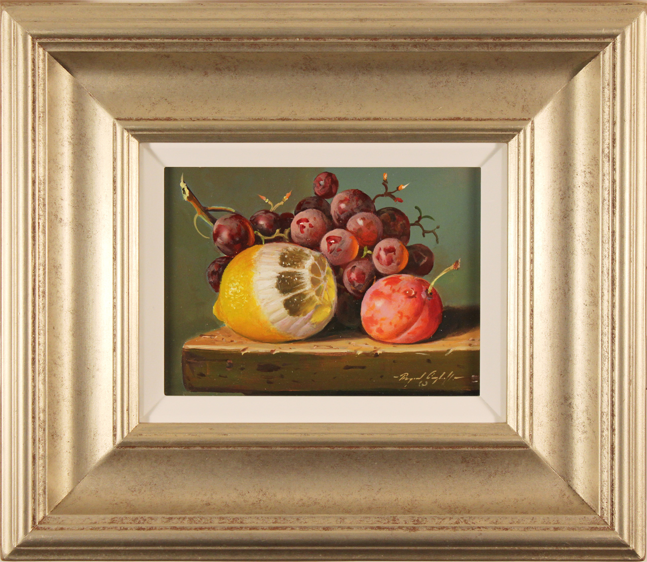 Raymond Campbell, Original oil painting on panel, A Tasteful ...