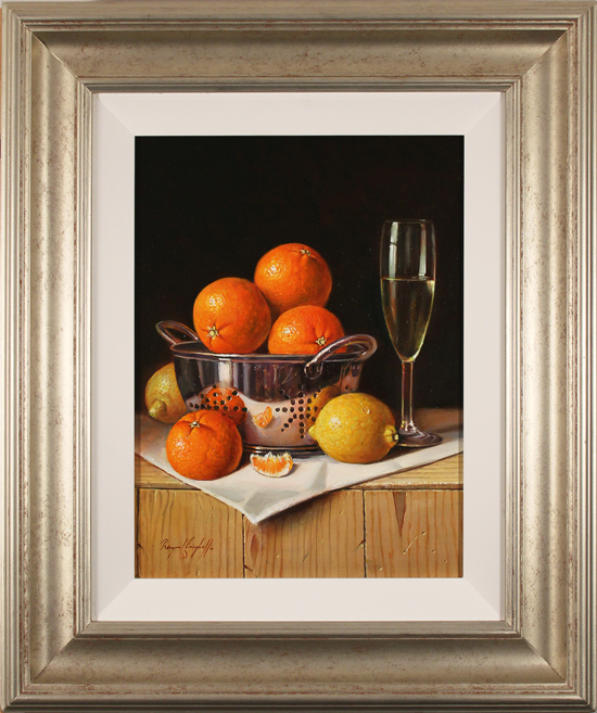 Raymond Campbell, Original oil painting on panel, Notes of Citrus, click to enlarge