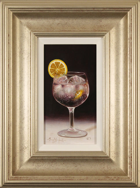 Raymond Campbell, Original oil painting on panel, Slice of Lemon, click to enlarge