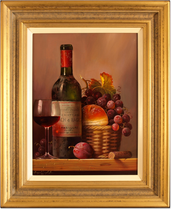 Raymond Campbell, Original oil painting on panel, Still Life 18x22ins ...