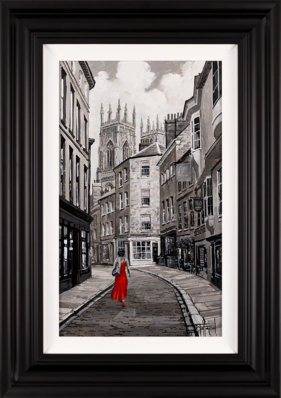 Richard Telford, Original oil painting on panel, Summer Breeze, York
