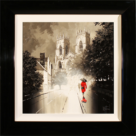 Richard Telford, Original oil painting on panel, York Minster, click to enlarge