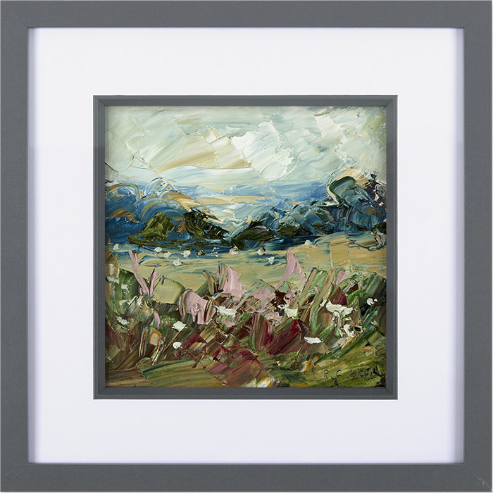 Rupert Aker, Original oil painting on paper, September Morning