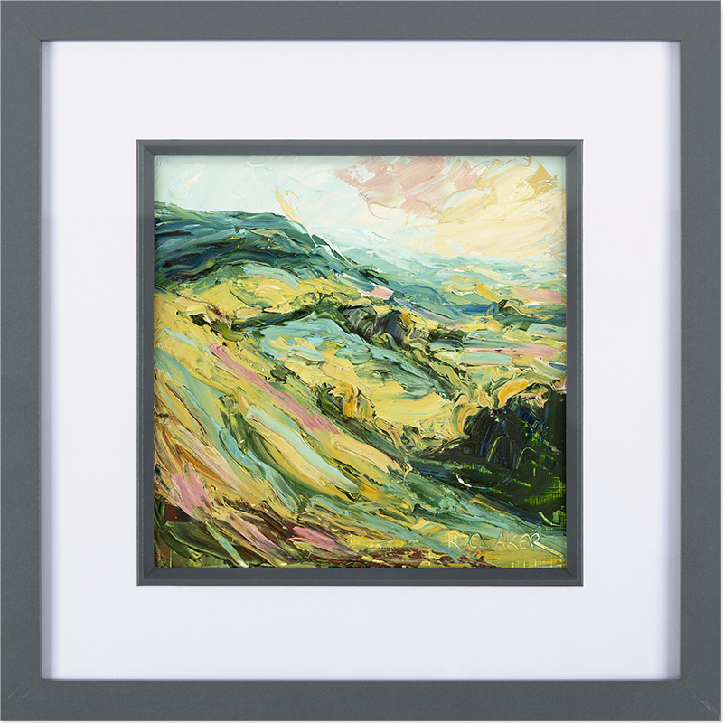Rupert Aker, Original oil painting on paper, Barrow Wake