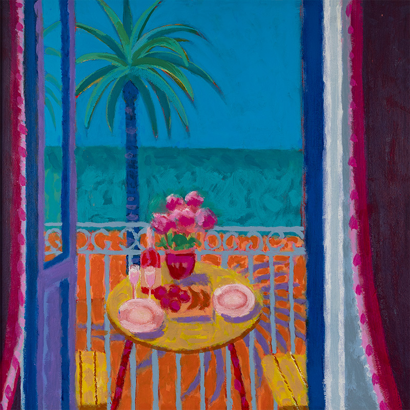 Sara Hayward, Original acrylic painting on board, Still Life No. 89