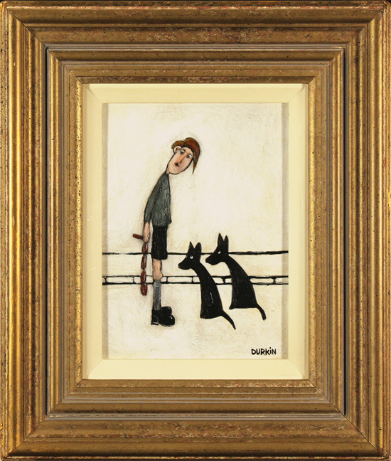 Sean Durkin, Original oil painting on panel, Sausages