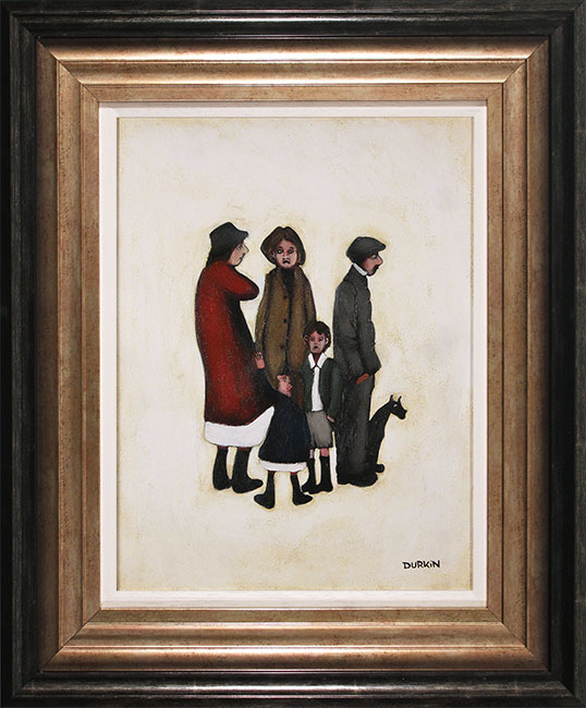 Sean Durkin, Original oil painting on panel, A Grand Day Out