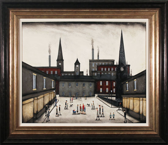 Sean Durkin, Original oil painting on panel, School House Rock