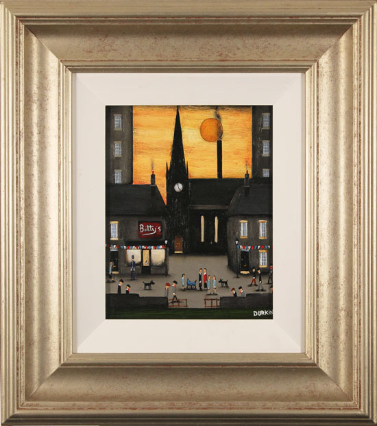 Sean Durkin, Original oil painting on panel, Bettys