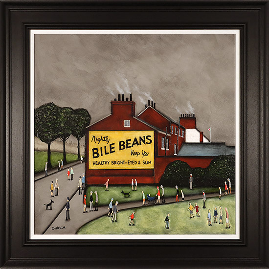 Sean Durkin, Original oil painting on panel, Bile Beans