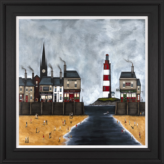 Sean Durkin, Original oil painting on panel, Salt Air and Sea Breeze