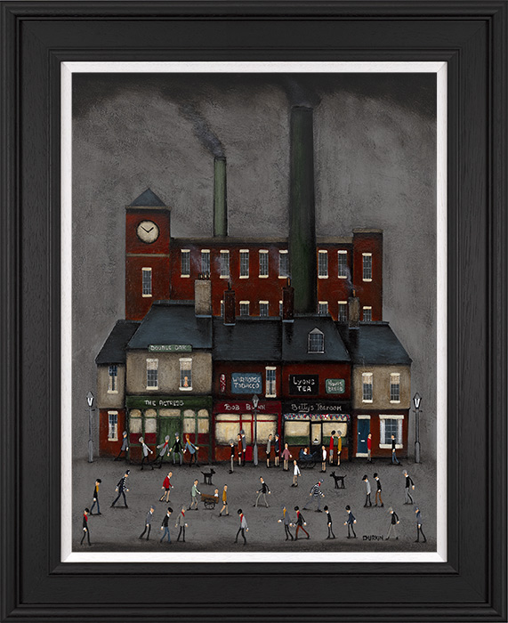 Sean Durkin, Original oil painting on panel, Drunk as a Lord
