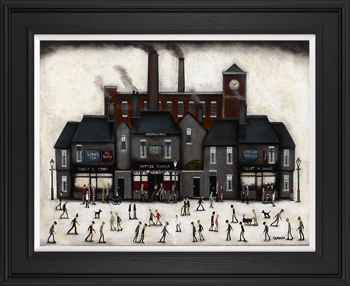 Sean Durkin, Original oil painting on panel, One for the Road