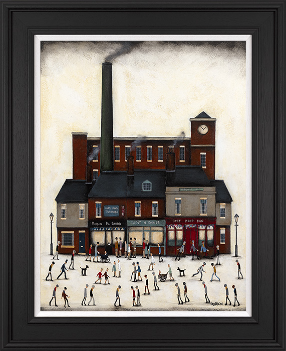 Sean Durkin, Original oil painting on panel, Catch Me If You Can
