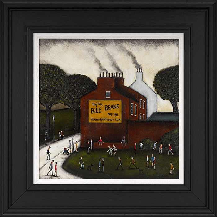 Sean Durkin, Original oil painting on panel, Bile Beans