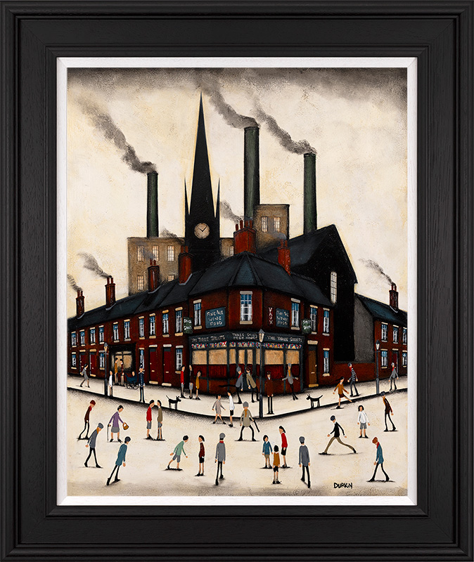 Sean Durkin, Original oil painting on panel, It's Five O'clock Somewhere