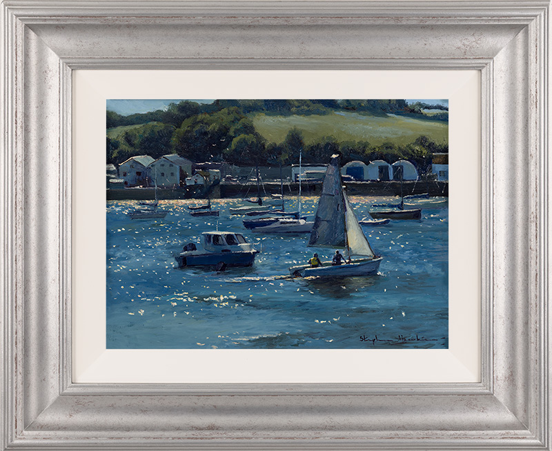 Stephen Hawkins, Original oil painting on panel, Afternoon on the Water