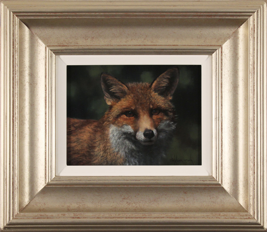 Stephen Park, Original oil painting on panel, Fox, click to enlarge