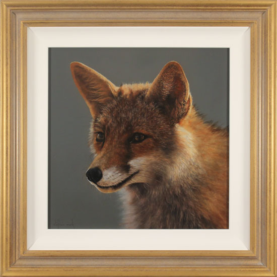 Stephen Park, Original oil painting on panel, Fox, click to enlarge