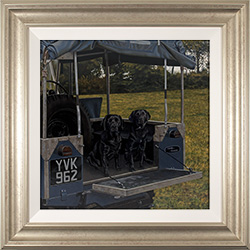 Stephen Park, Original oil painting on panel, Loyal Companions