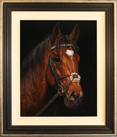 Stephen Park, Original oil painting on panel, Frankel, click to enlarge