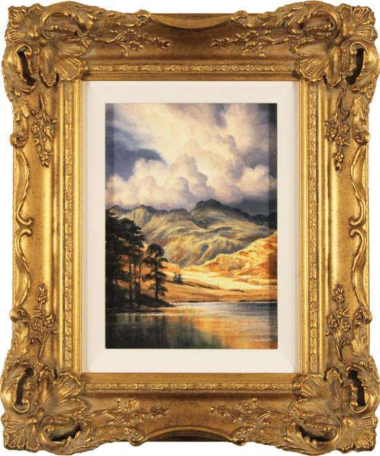 Suzie Emery, Original acrylic painting on board, Blea Tarn, click to enlarge