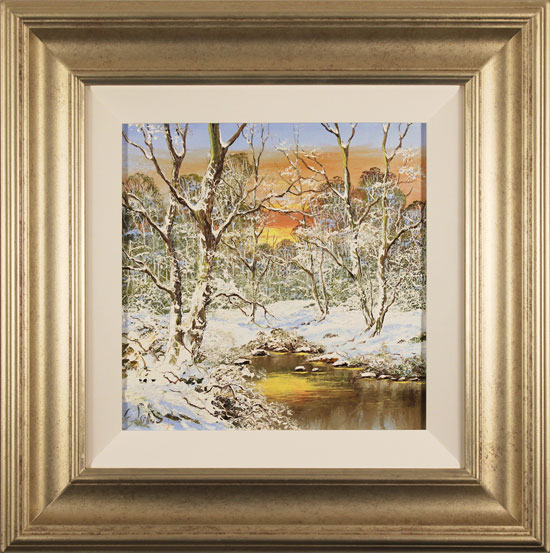 Terry Evans, Original oil painting on canvas, Winter in the Yorkshire Dales