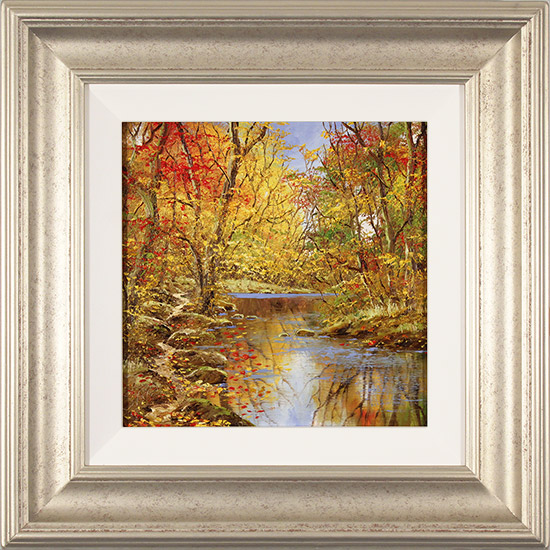 Terry Evans, Original oil painting on panel, Autumn Gold , click to enlarge