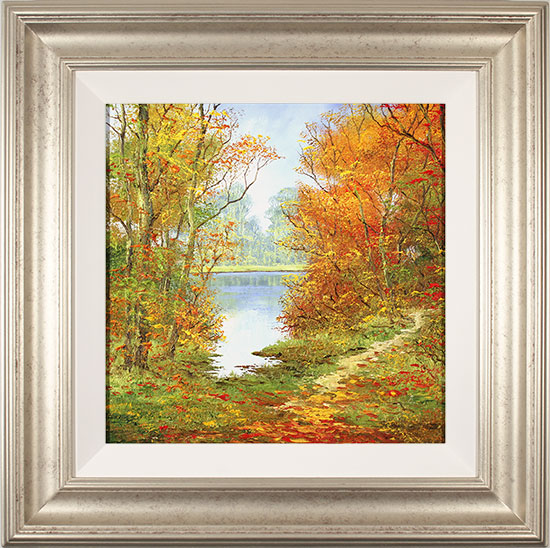 Terry Evans, Original oil painting on canvas, Autumn Gold, click to enlarge