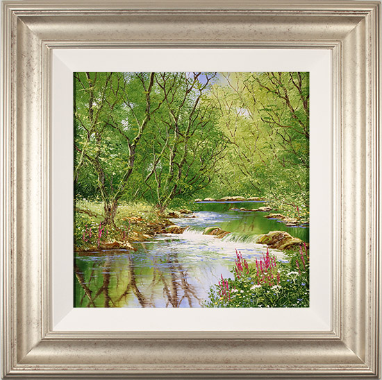 Terry Evans, Original oil painting on canvas, Summer Wood, click to enlarge