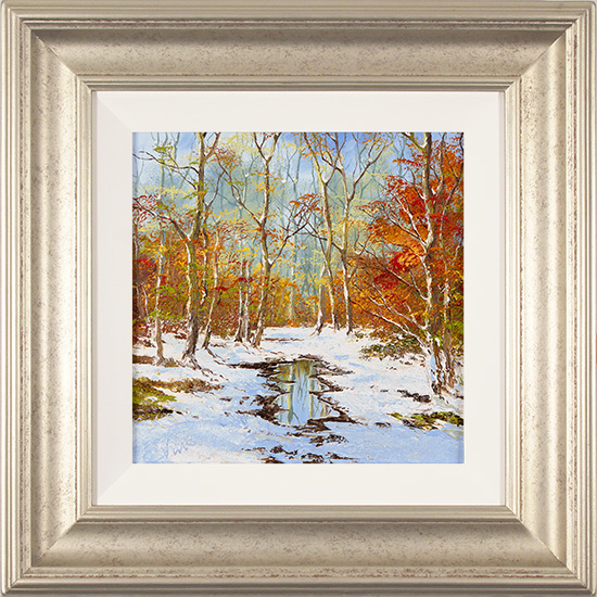 Terry Evans, Original oil painting on panel, Woodland Glade