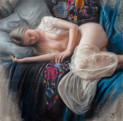 Tina Spratt, Pastel, Quiet Moments