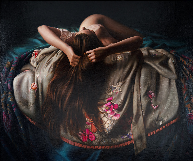 Tina Spratt, Original oil painting on canvas, Elysium